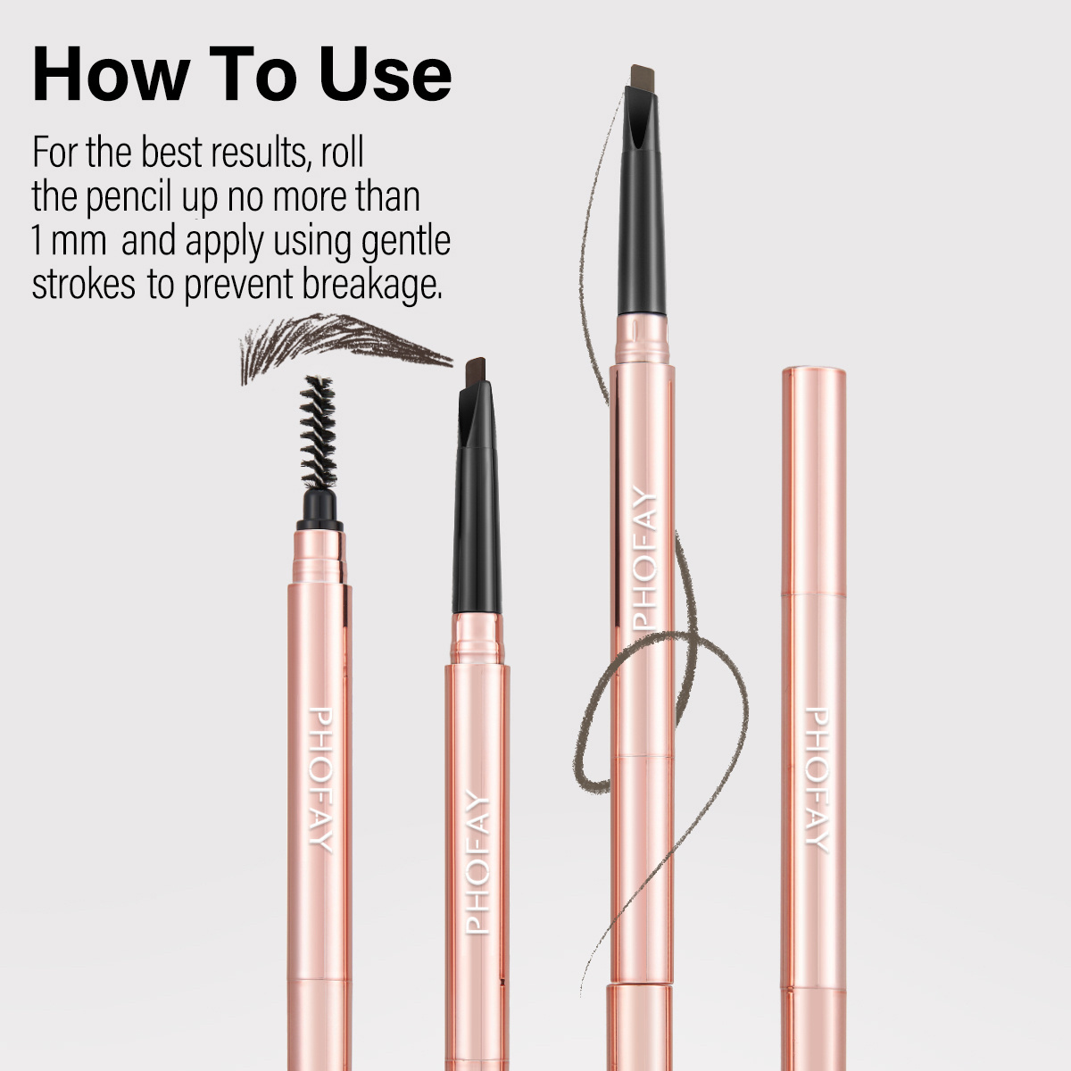PHOFAY Triangular Eyebrow Pencil - Image 4