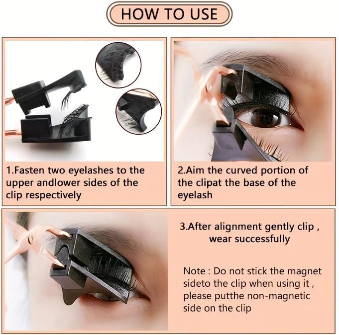 Magnetic False Eyelashes For Easy Beauty - Image 2