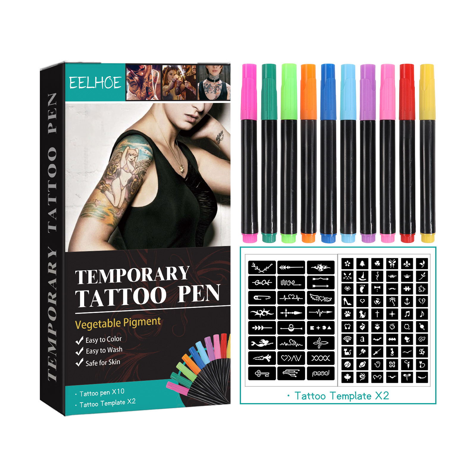 Temporary Tattoo Pen Set - Image 3