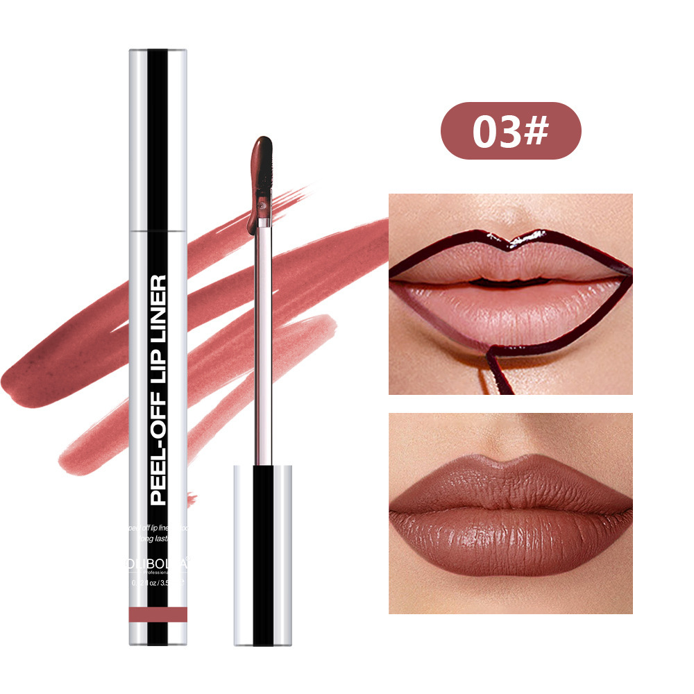 Pull Lip Liner Waterproof Long Lasting And Does Not Fade Lip Lacquer - Image 7