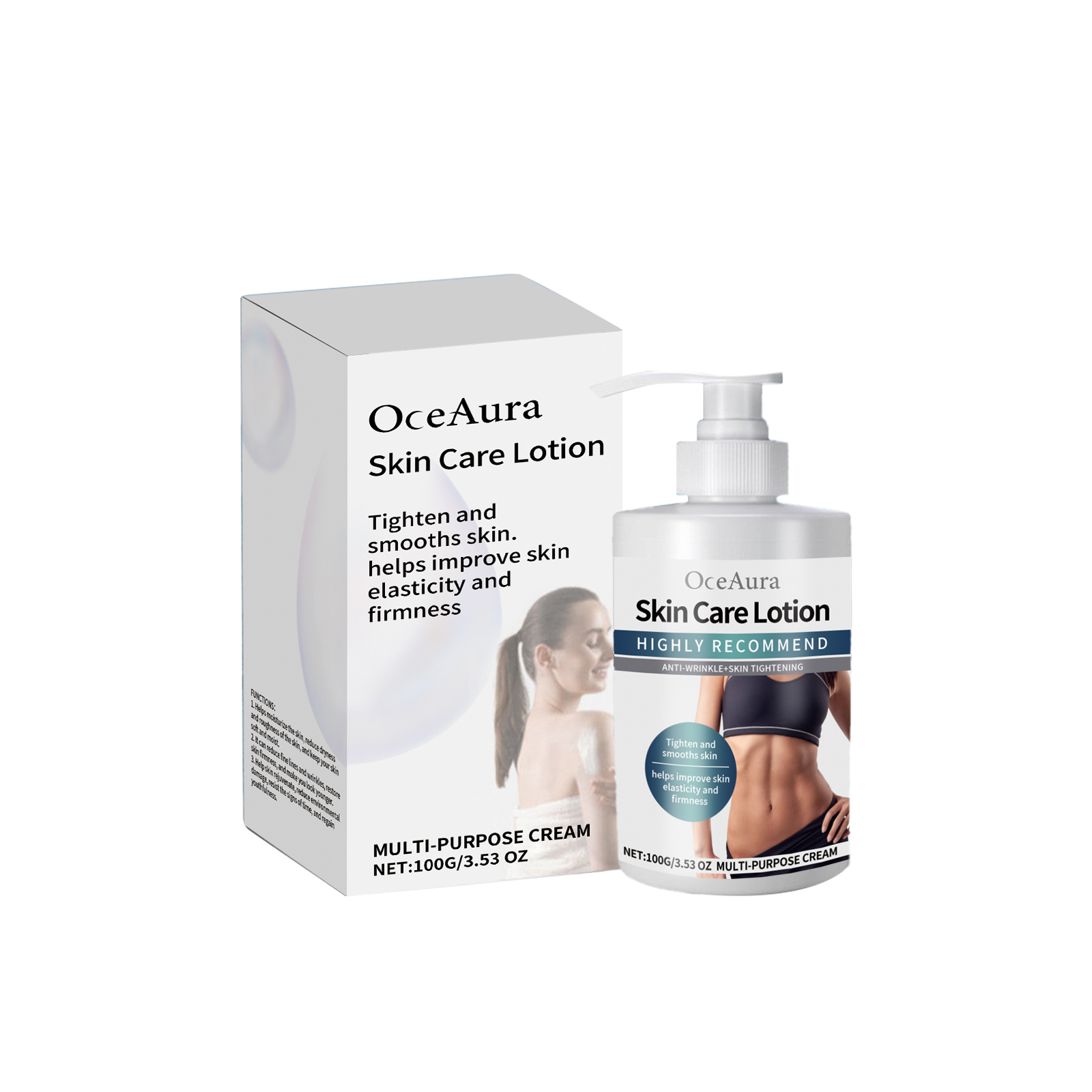 OceAura Anti-Wrinkle Moisturizer Hydrates And Nourishes Skin, Reduces Fine Lines, Tightens, Lifts And Brightens Skin - Image 3