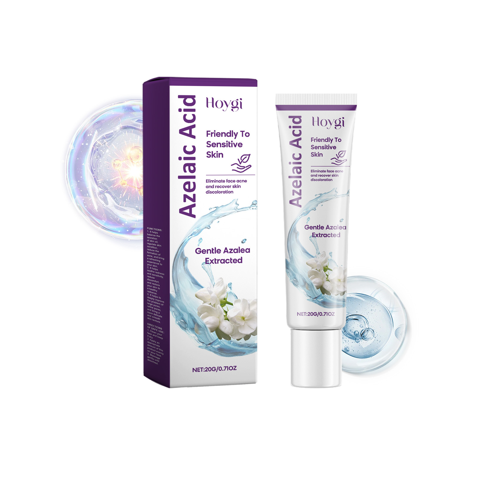 Hoygi Acne-Clearing Care Cream, Improves Skin Moisture And Moisturizes Facial Skin With Delicate And Smooth Pores - Image 2
