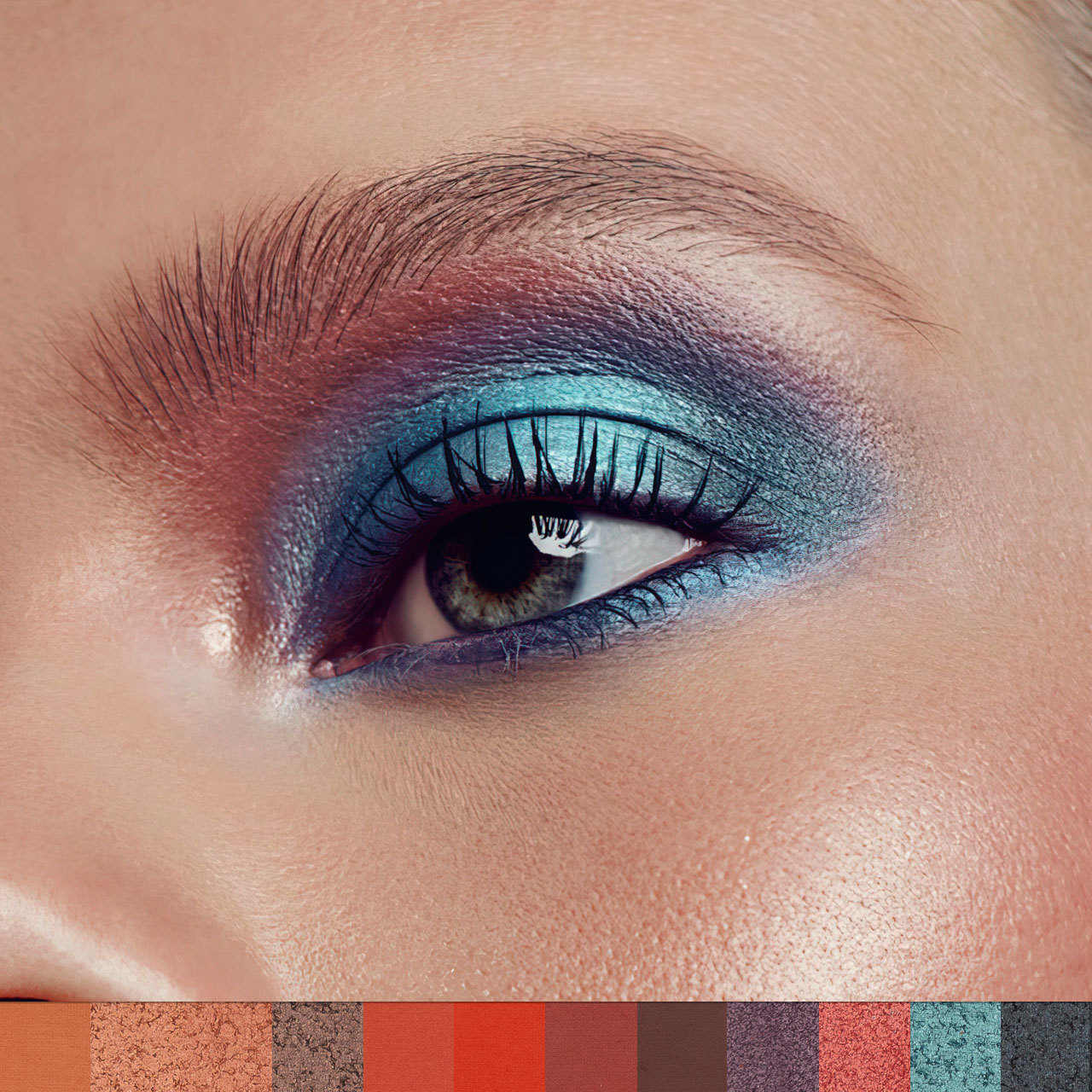 PHOFAY 12 Color Eyeshadow Palette - Image 2