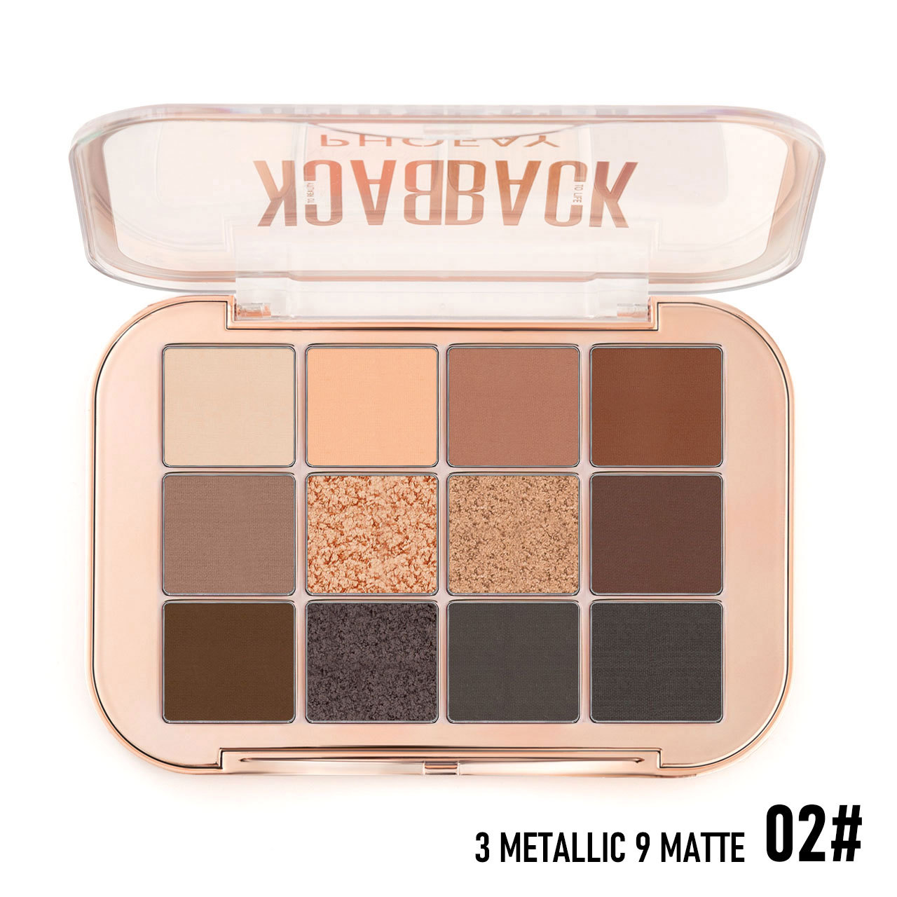 PHOFAY 12 Color Eyeshadow Palette - Image 8