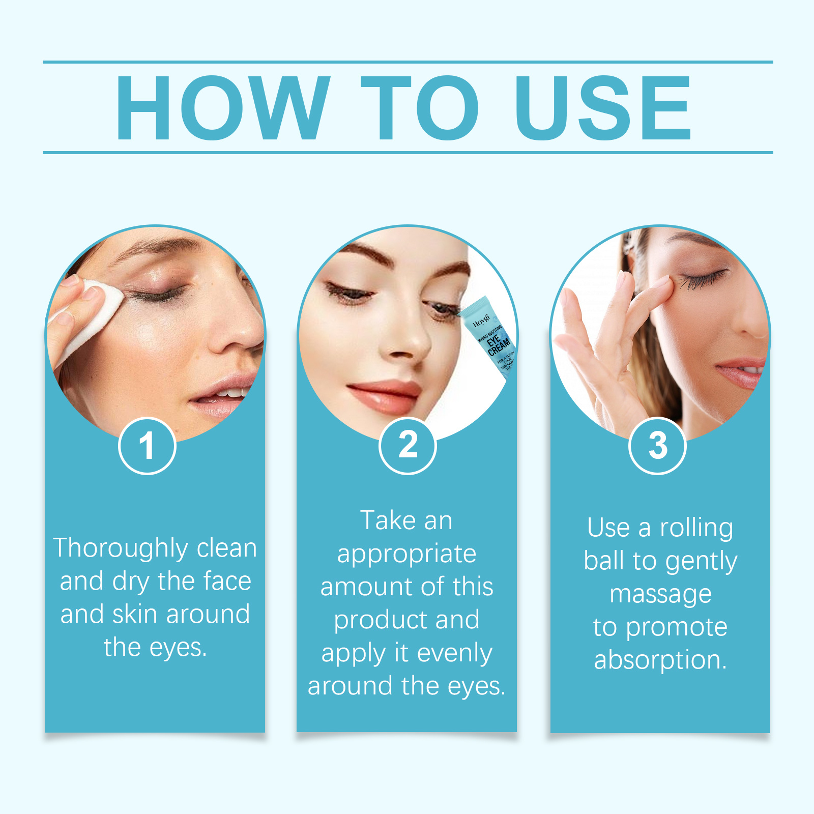 Hoygi Nourishing Eye Cream Firming And Lifting Eye Cream Hydrates And Moisturizes The Skin Around The Eyes And Nourishes And Rejuvenates The Skin Around The Eyes - Image 7