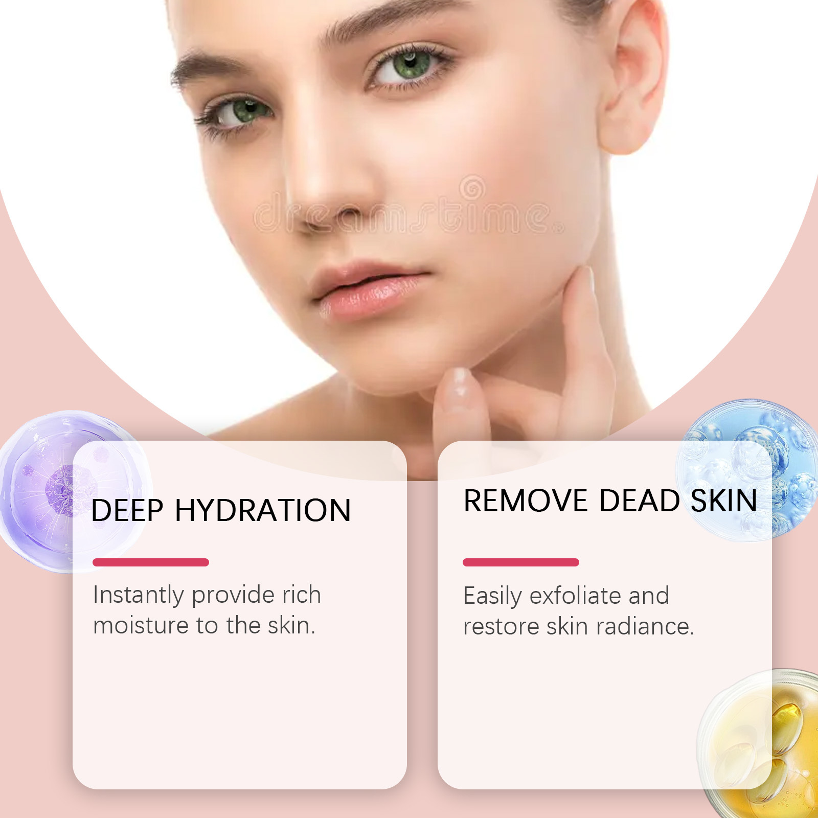 Hoygi Collagen Tear Mask, Gentle Cleansing, Exfoliating, Moisturizing, Moisturizing, Skin Care And Brightening Mask - Image 6