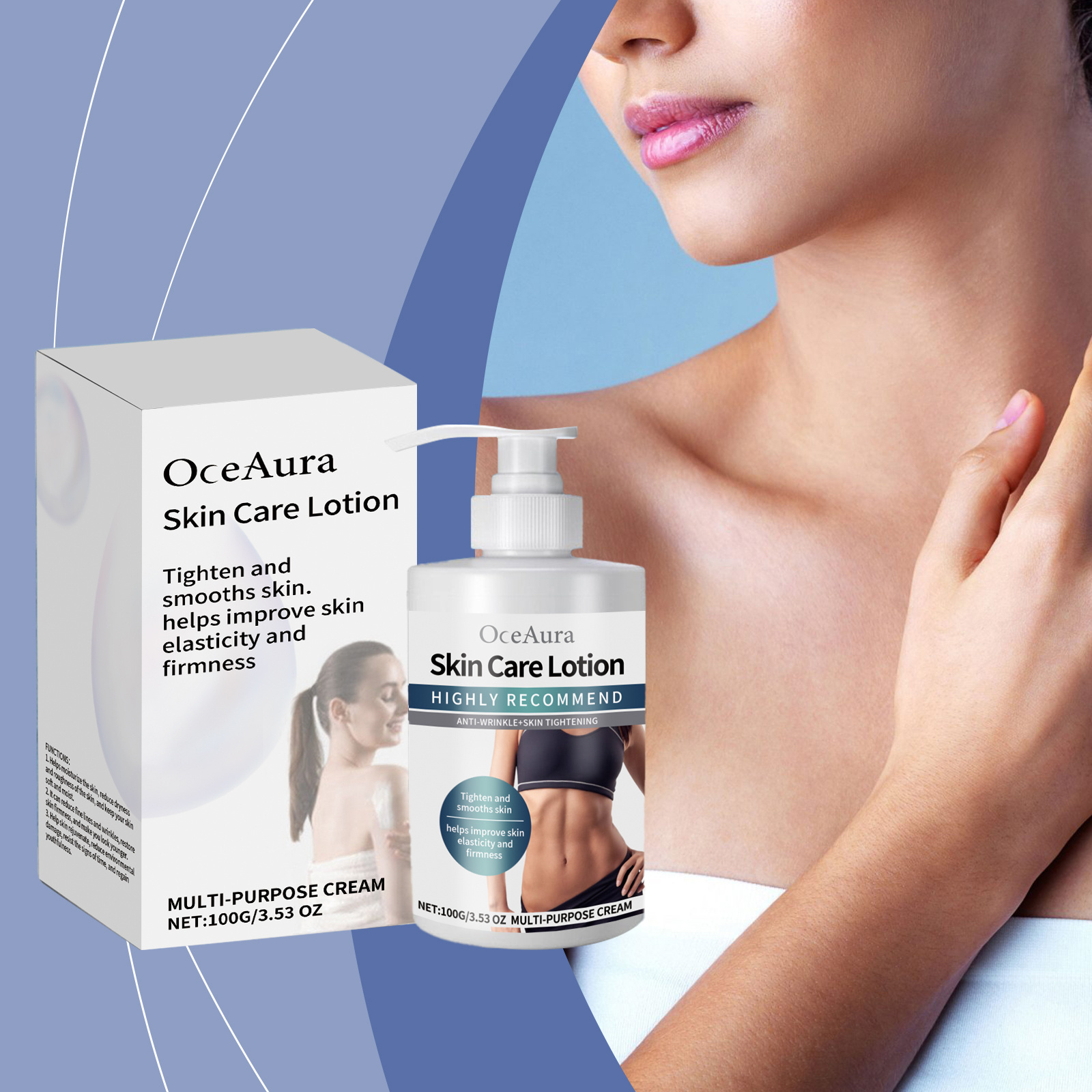 OceAura Anti-Wrinkle Moisturizer Hydrates And Nourishes Skin, Reduces Fine Lines, Tightens, Lifts And Brightens Skin - Image 5