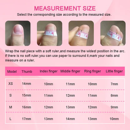 GGddsha Long Nail Designs Reusable PMMA AcrylicBaroque Glass Style Press-on Nails With Box Gifts ForWomen,Mosaic Mirage - Image 4