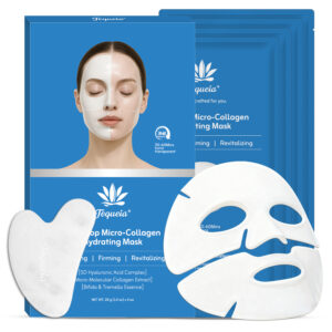 TEQUEIA Collagen Night Wrapping Mask - Bifida Ferment & Pro-Xylane Barrier Recovery For Glass Skin - 4 Sheets