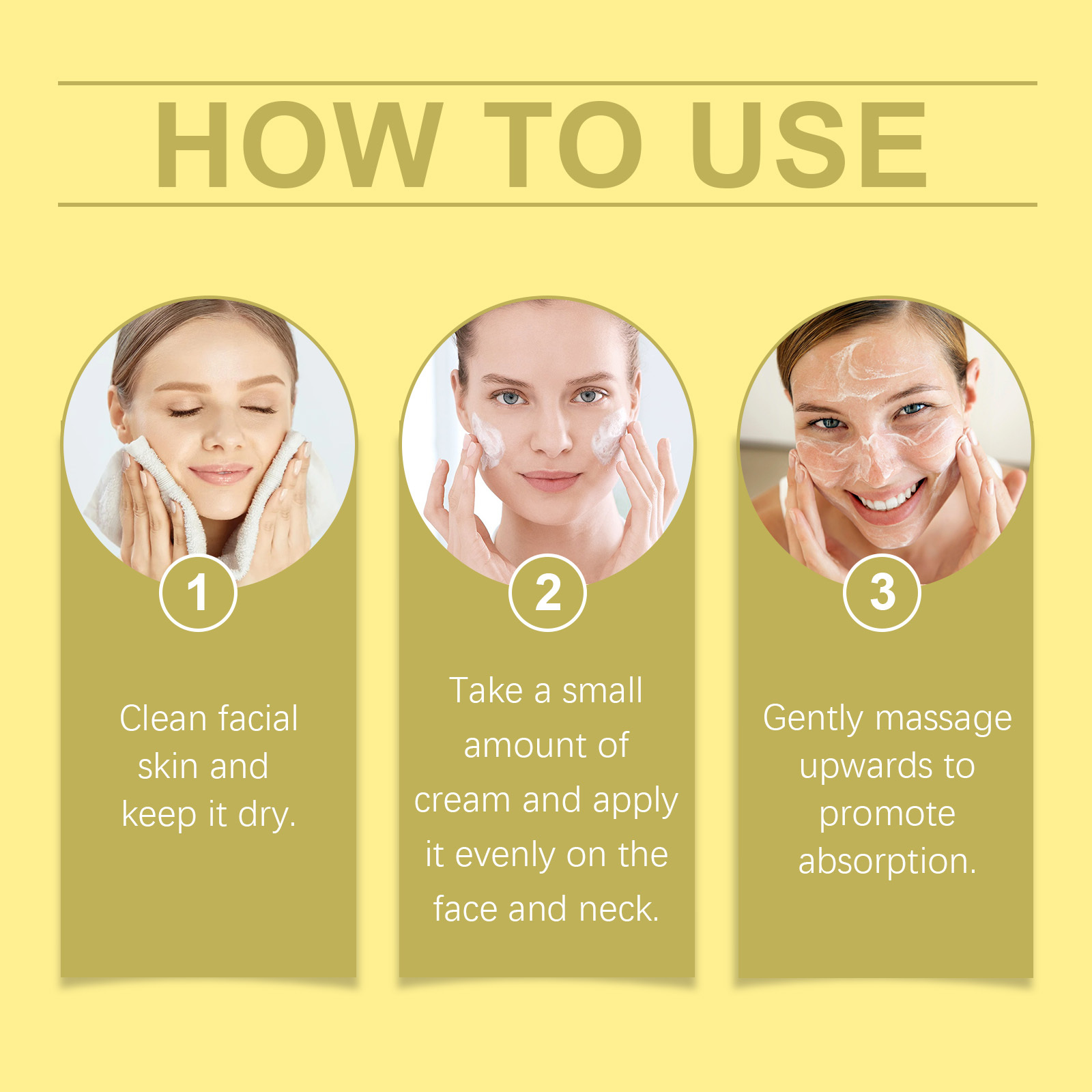 OUHOE Facial Care Cream Hydrating Moisturizing Moisturizing Face Skin Fresh And Easy To Absorb Gentle Care Cream - Image 4