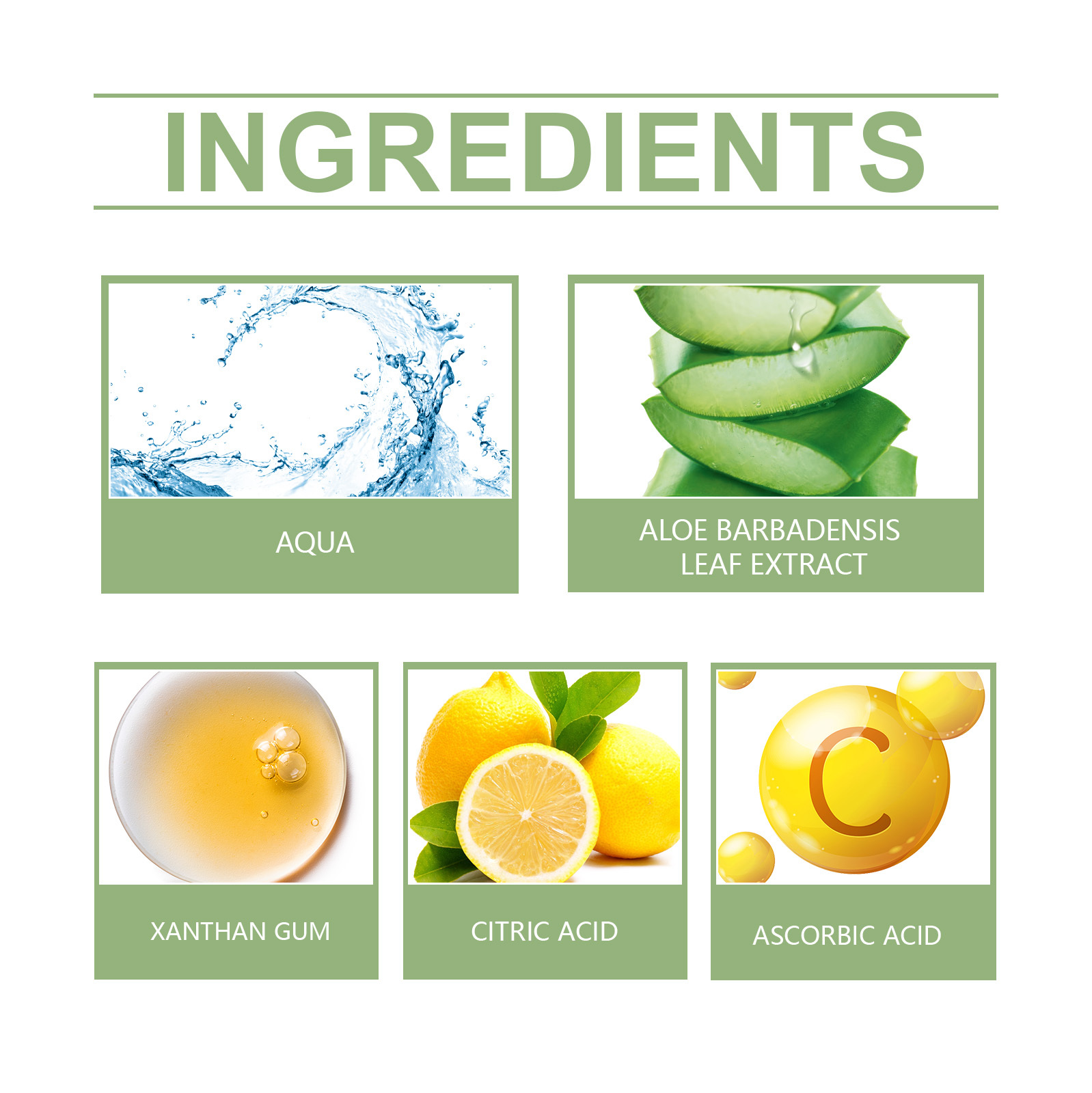 OceAura Aloe Vera Moisturizing Gel Gently Nourishes Facial Skin, Moisturizing And Refreshing Aloe Vera Gel - Image 6