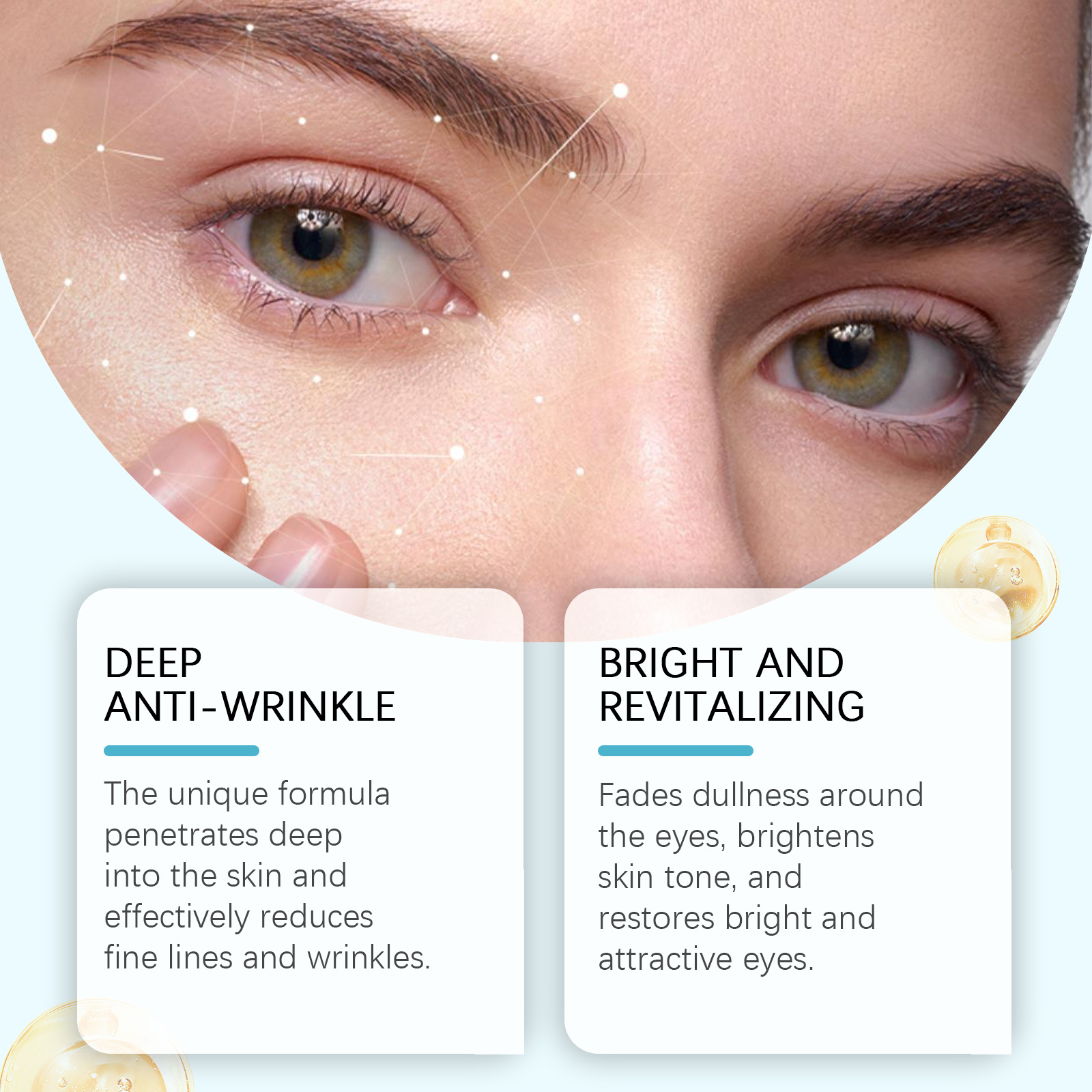 Hoygi Nourishing Eye Cream Firming And Lifting Eye Cream Hydrates And Moisturizes The Skin Around The Eyes And Nourishes And Rejuvenates The Skin Around The Eyes - Image 6