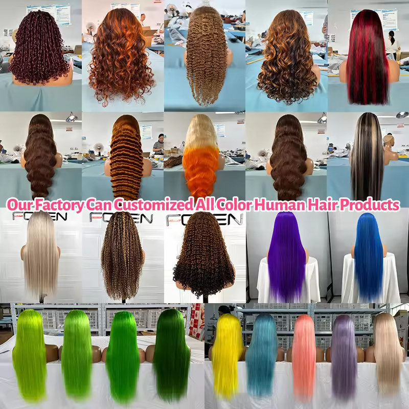 Wig Human Hair Lace Front Wig 13x4 High-Definition Brown Lace Front Wig Human Hair With Aligned Cuticles Vietnam Wig - Image 3