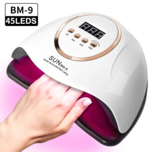UV LED Nail Lamp,280W Nail Curing Lamps For Gel Polish With Automatic Sensor 4 Timer Setting,Led Nail Dryer, Professional Nail Art Drying Tools For Fingernail And Toenail