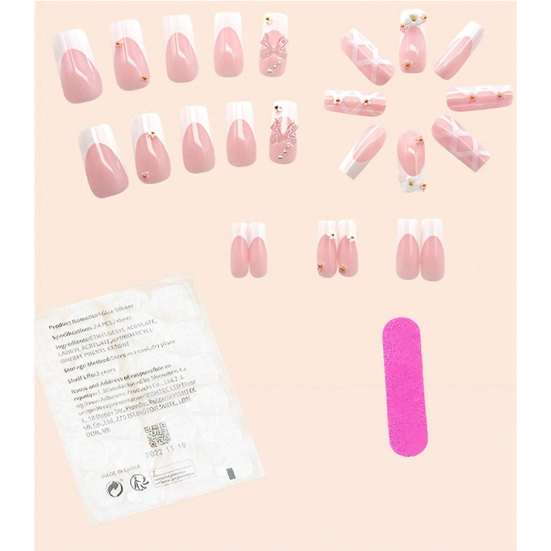 24 PCS Planet Diamond Star Nail Art - Image 6