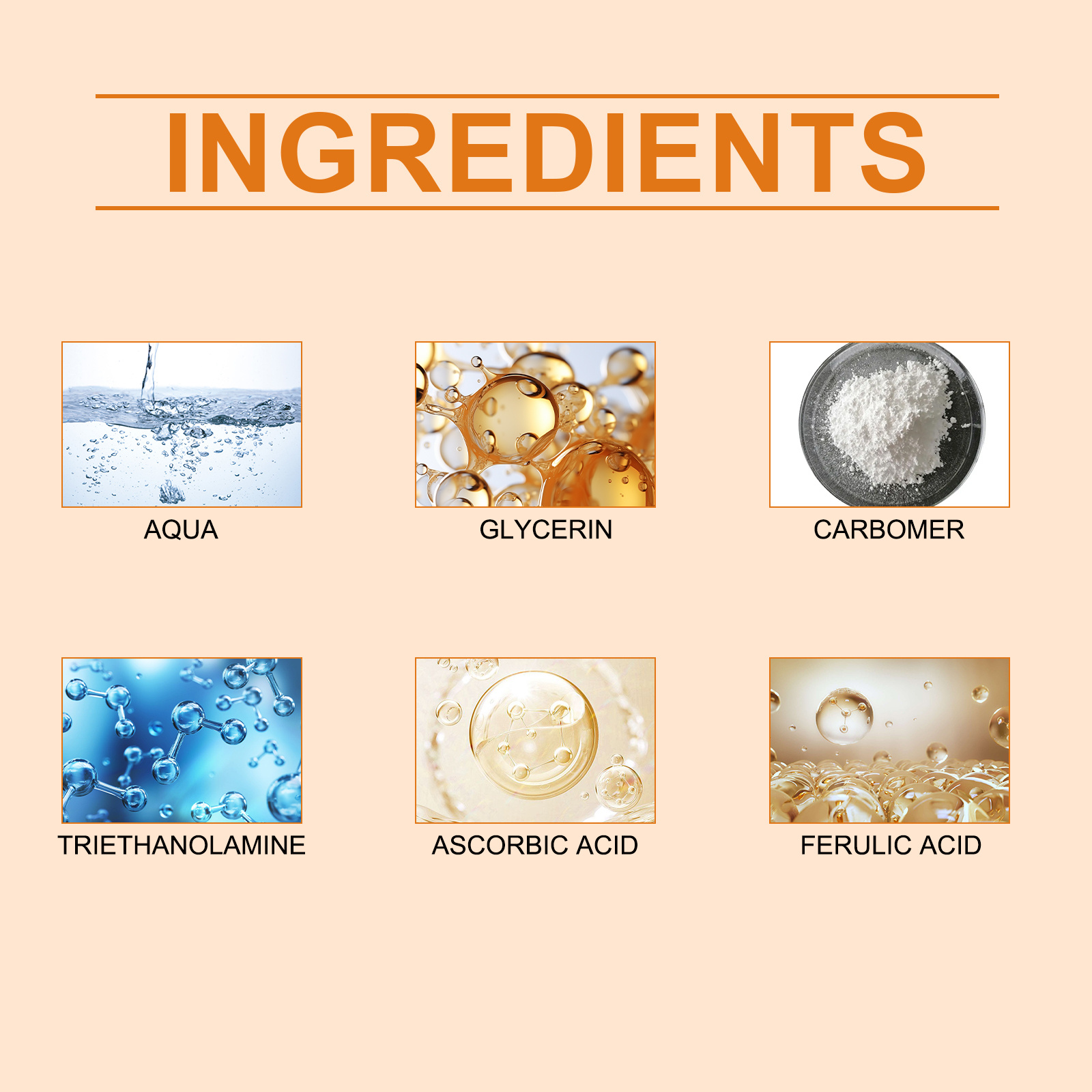 Ouhoe Vitamin C Brightening Essence Hydrates, Tightenes And Tightenes Delicate Skin And Pores - Image 6