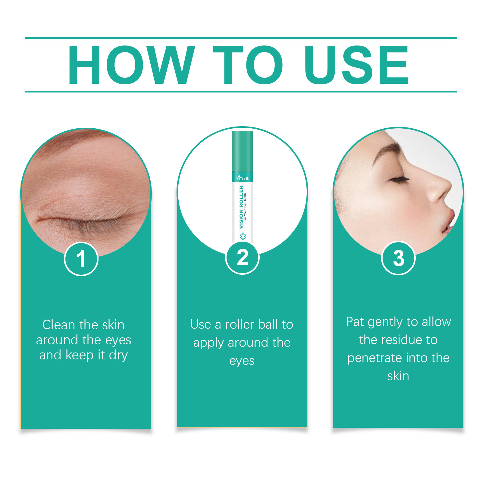 Ximonth Eye Care Roller Relieves Eye Discomfort And Gently Massages Around The Eye - Image 7