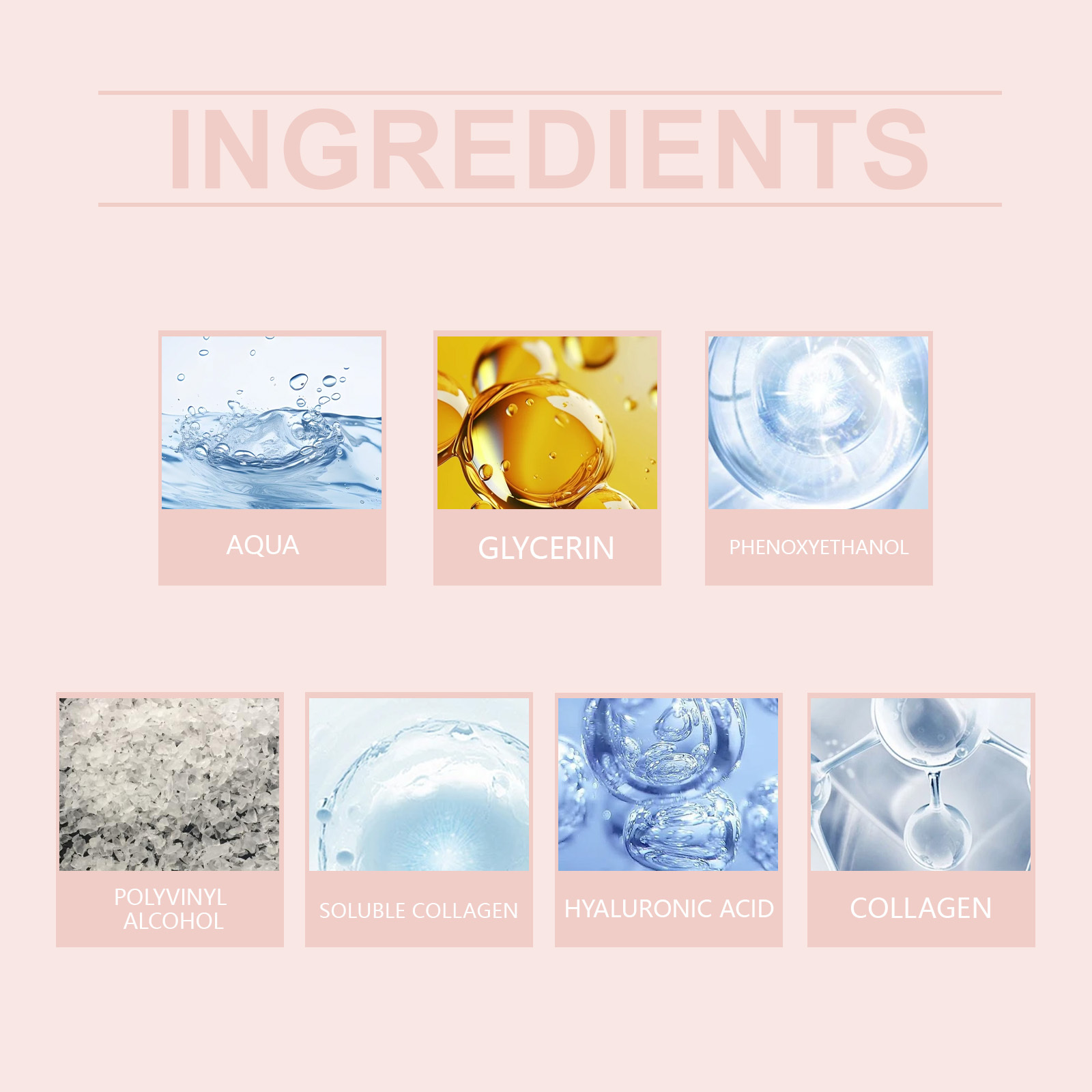 Hoygi Collagen Tear Mask, Gentle Cleansing, Exfoliating, Moisturizing, Moisturizing, Skin Care And Brightening Mask - Image 2